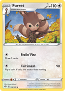 Furret (136/189) [Sword & Shield: Darkness Ablaze] Reverse Holofoil