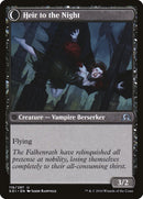 Heir of Falkenrath // Heir to the Night [Shadows over Innistrad] Foil
