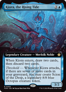 Kiora, the Rising Tide (Extended Art) [Foundations] Foil
