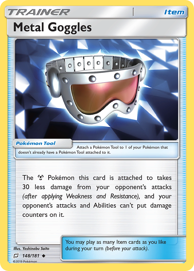 Metal Goggles (148/181) [Sun & Moon: Team Up] Reverse Holofoil