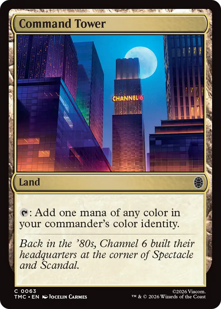 Command Tower [Teenage Mutant Ninja Turtles Commander] Foil