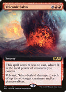 Volcanic Salvo (Extended Art) [Core Set 2021] Foil