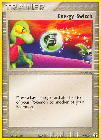 Energy Switch (90/112) [EX: FireRed & LeafGreen] Reverse Holofoil