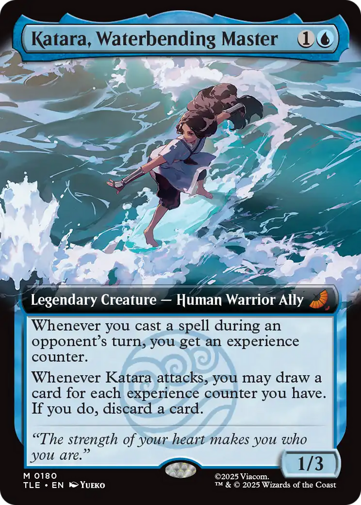 Katara, Waterbending Master (Extended Art) [Avatar: The Last Airbender: Eternal-Legal] Foil