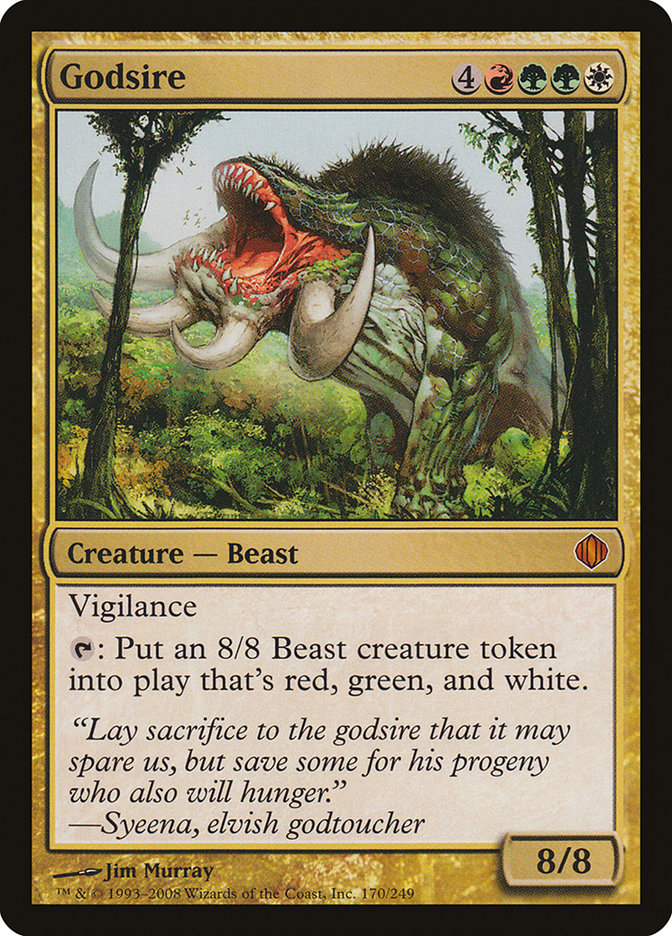 Godsire [Shards of Alara] Foil