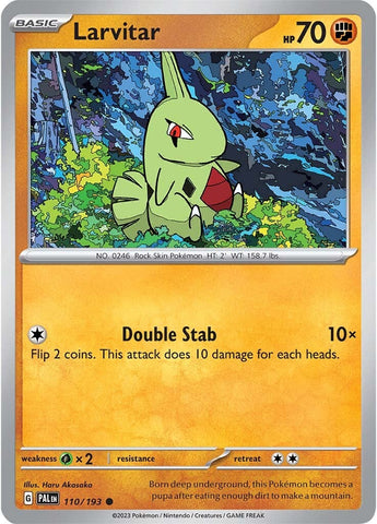 Larvitar (110/193) [Scarlet & Violet: Paldea Evolved] Reverse Holofoil