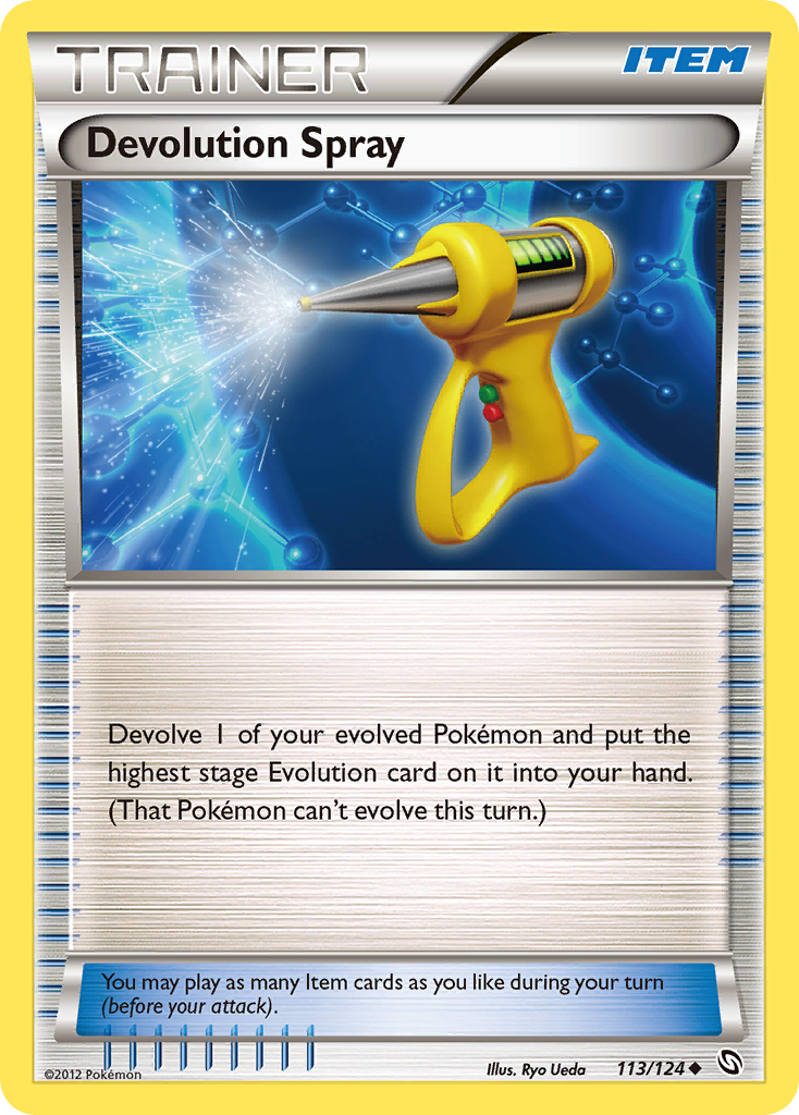 Devolution Spray (113/124) [Black & White: Dragons Exalted] Reverse Holofoil