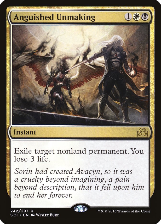 Anguished Unmaking [Shadows over Innistrad] Foil