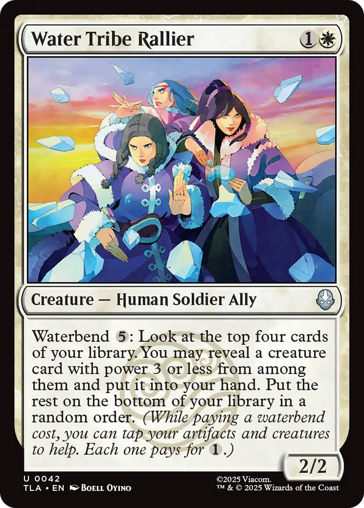 Water Tribe Rallier [Avatar: The Last Airbender] Foil