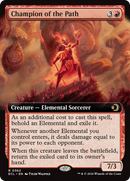 Champion of the Path (Extended Art) [Lorwyn Eclipsed] Foil