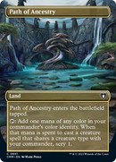 Path of Ancestry (Borderless Alternate Art) [Commander Masters] Foil