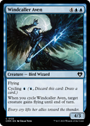 Windcaller Aven [Commander Masters] Foil