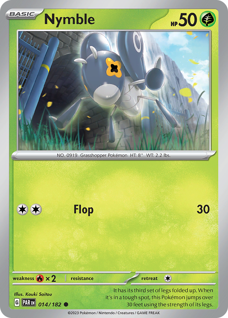 Nymble (014/182) [Scarlet & Violet: Paradox Rift] Reverse Holofoil