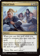Social Snub [Secrets of Strixhaven] Foil