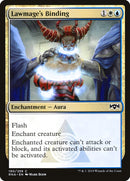 Lawmage's Binding [Ravnica Allegiance] Foil