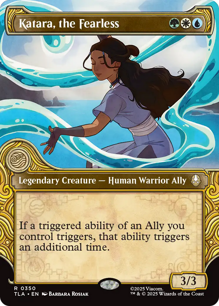 Katara, the Fearless (Showcase) [Avatar: The Last Airbender] Foil