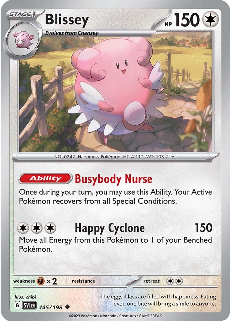 Blissey (145/198) [Scarlet & Violet: Base Set] Reverse Holofoil