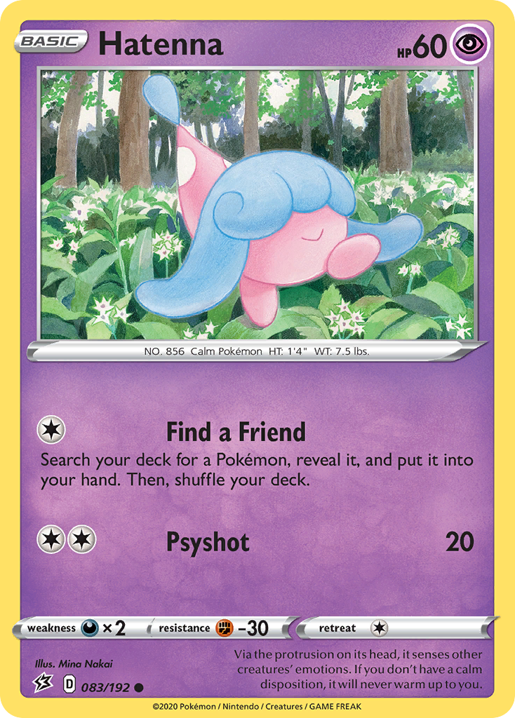 Hatenna (083/192) [Sword & Shield: Rebel Clash] Reverse Holofoil