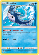 Mantine (58/214) [Sun & Moon: Lost Thunder] Reverse Holofoil