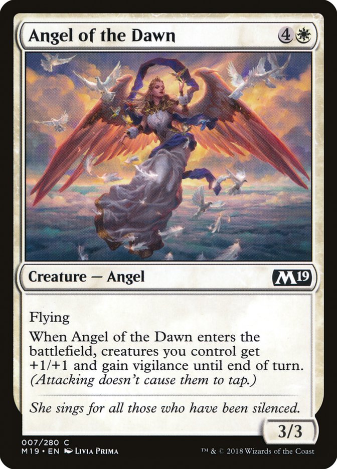 Angel of the Dawn [Core Set 2019] Foil