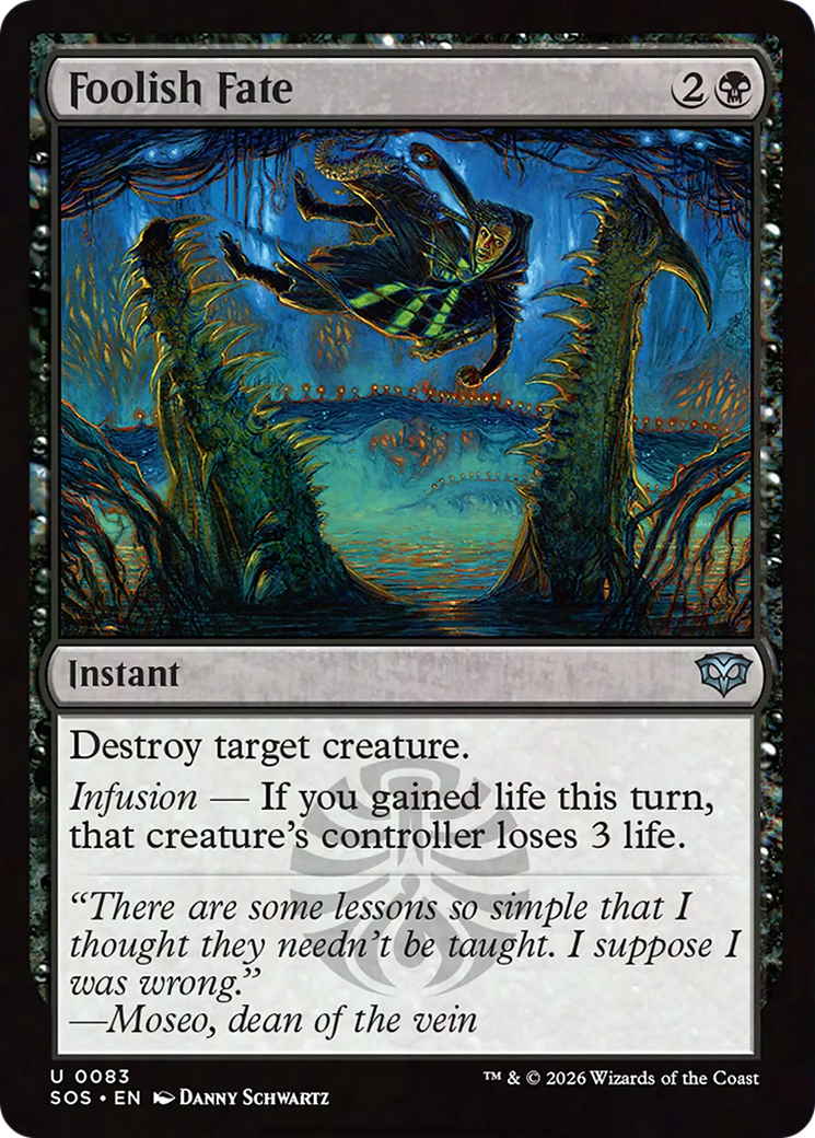 Foolish Fate [Secrets of Strixhaven] Foil
