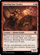 Burning Sun Cavalry [The Lost Caverns of Ixalan] Foil