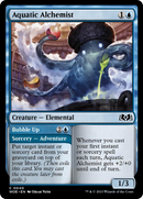 Aquatic Alchemist // Bubble Up [Wilds of Eldraine] Foil