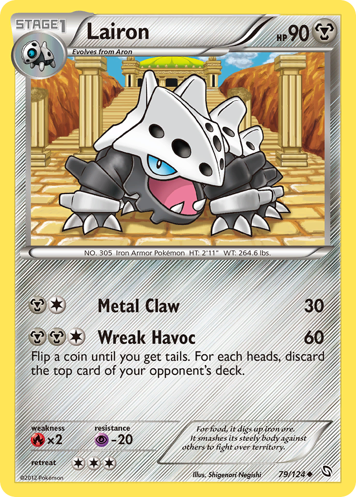 Lairon (79/124) [Black & White: Dragons Exalted] Reverse Holofoil