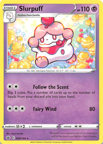 Slurpuff (068/198) [Sword & Shield: Chilling Reign] Reverse Holofoil