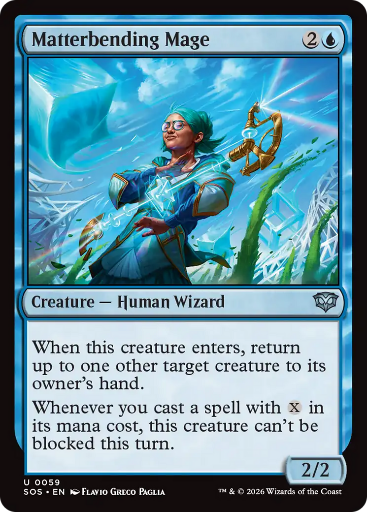 Matterbending Mage [Secrets of Strixhaven] Foil