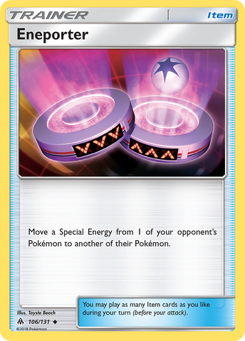 Eneporter (106/131) [Sun & Moon: Forbidden Light] Reverse Holofoil