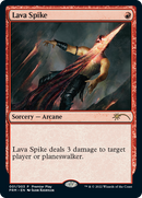 Lava Spike (Premier Play) [Pro Tour Promos] Foil