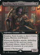 Burakos, Party Leader (Extended Art) [Commander Legends: Battle for Baldur's Gate] Foil