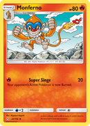 Monferno (22/156) [Sun & Moon: Ultra Prism] Reverse Holofoil