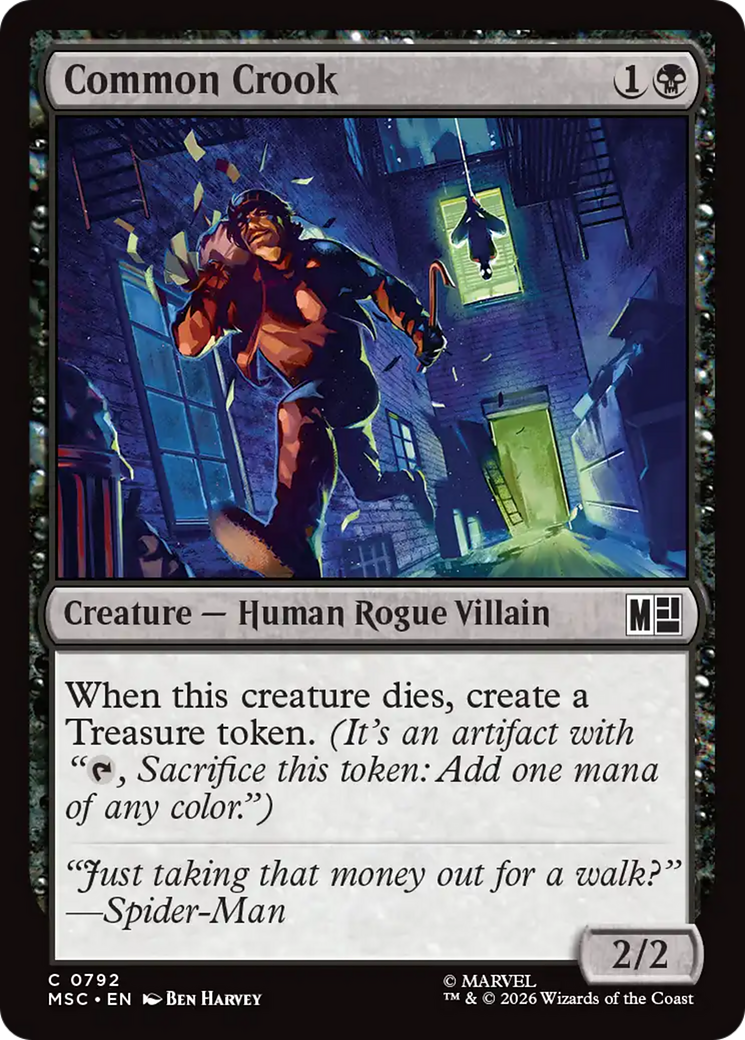 Common Crook [Marvel Super Heroes Commander] Foil