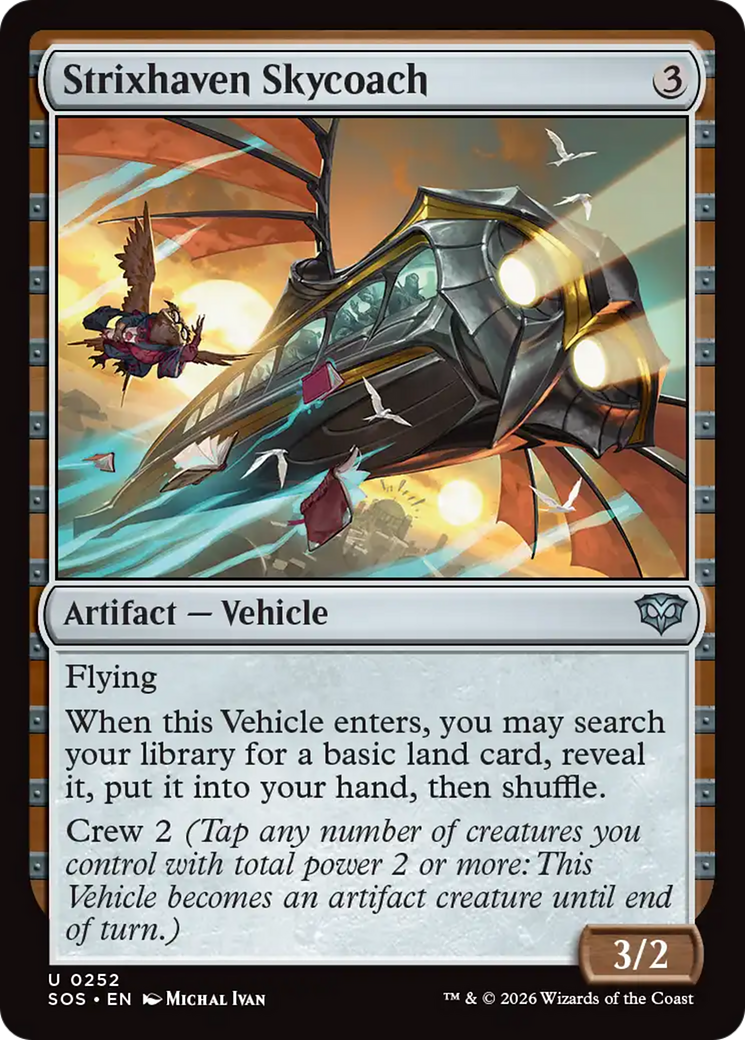 Strixhaven Skycoach [Secrets of Strixhaven] Foil