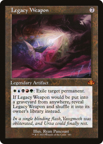 Legacy Weapon (Retro) [Dominaria Remastered] Foil