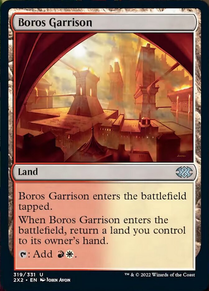 Boros Garrison [Double Masters 2022] Foil
