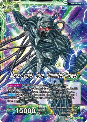 Meta-Cooler // Meta-Cooler Core, Unlimited Power (BT17-060) [Ultimate Squad] Parallel Foil
