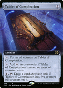 Tablet of Compleation (Extended Art) [Phyrexia: All Will Be One] Foil