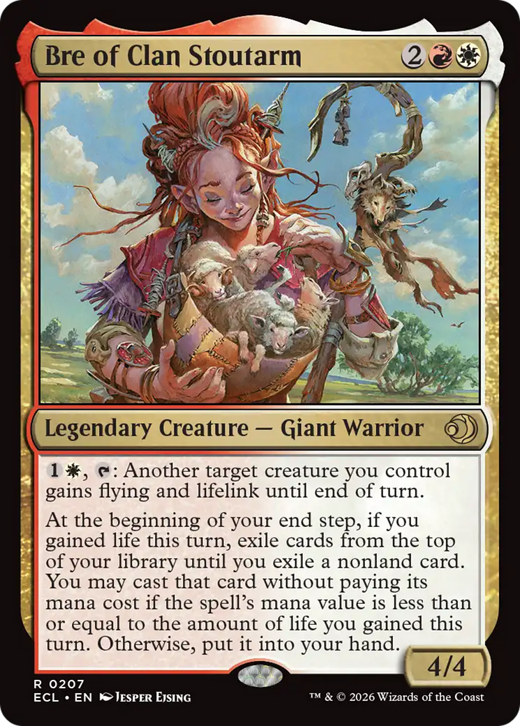 Bre of Clan Stoutarm [Lorwyn Eclipsed] Foil