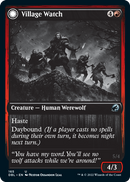Village Watch // Village Reavers [Innistrad: Double Feature] Foil