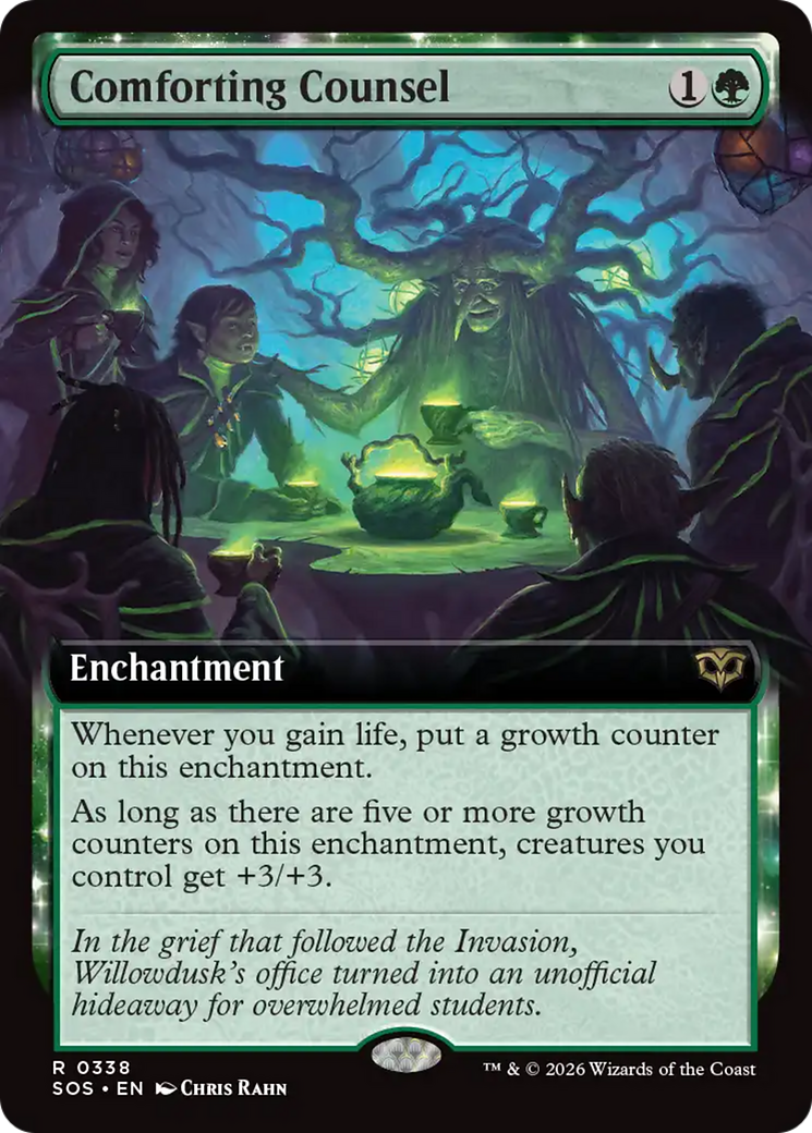 Comforting Counsel (Extended Art) [Secrets of Strixhaven] Foil