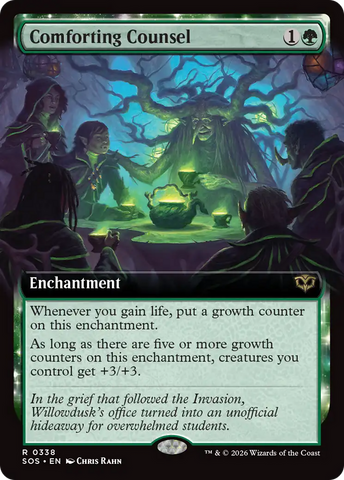 Comforting Counsel (Extended Art) [Secrets of Strixhaven] Foil
