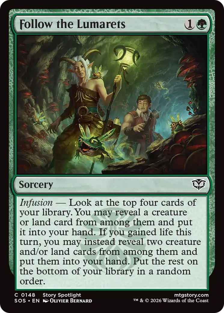 Follow the Lumarets [Secrets of Strixhaven] Foil