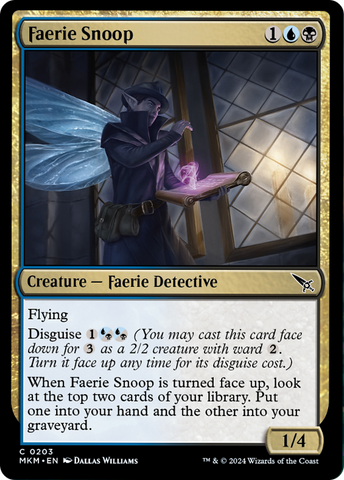 Faerie Snoop [Murders at Karlov Manor] Foil