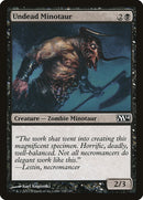 Undead Minotaur [Magic 2014] Foil