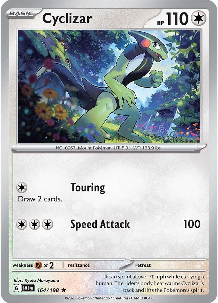 Cyclizar (164/198) [Scarlet & Violet: Base Set] Reverse Holofoil