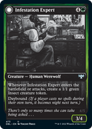 Infestation Expert // Infested Werewolf [Innistrad: Double Feature] Foil