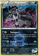 Team Aqua's Mightyena (18/34) [XY: Double Crisis] Reverse Holofoil